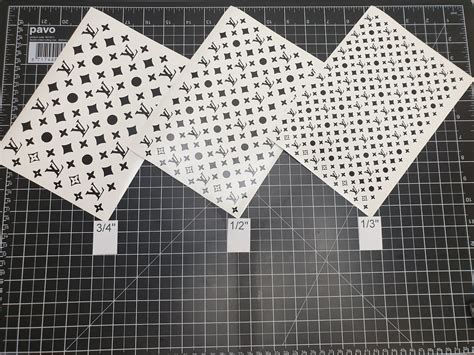 louis vuitton stencil sheets.